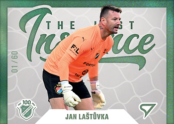 Jan Lastuvka Banik Ostrava SportZoo FORTUNA:LIGA 2022/23 2. serie The Last Instance /60 #LI-07
